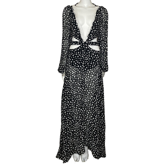 Vestido Mulla Cut Off Negro-Talla L