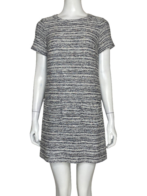 Vestido Loft Tweed Beige - Talla S