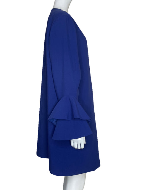 Vestido Alfani Mangas Larga Azul - Talla L