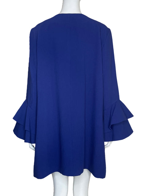 Vestido Alfani Mangas Larga Azul - Talla L