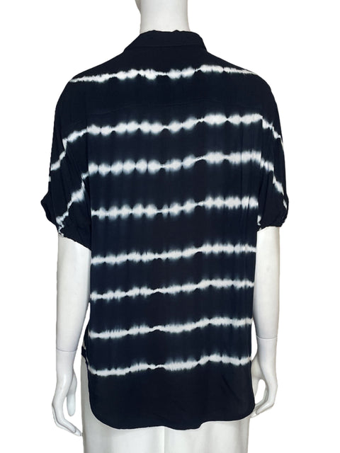 Camisa Splendid Líneas Azul - Talla M