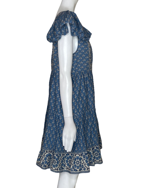 Vestido Sea New York Estampado Blusa-Talla M