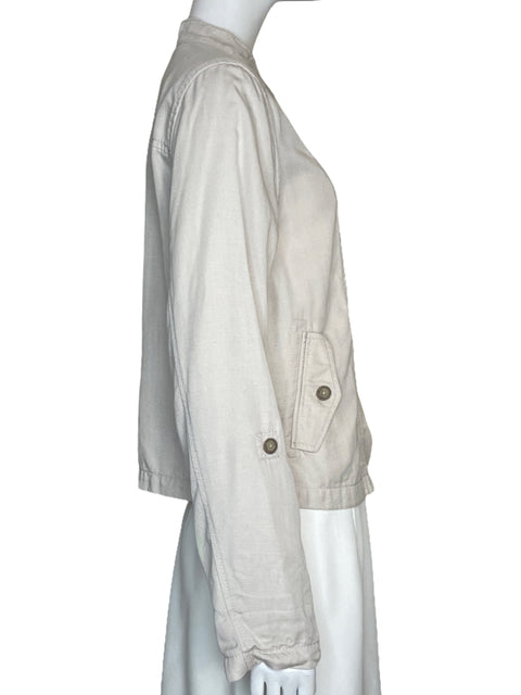 Chaqueta Loft Bolsillos Beige - Talla S