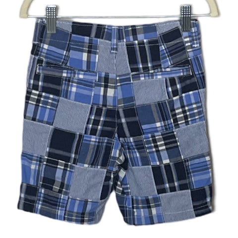 Short Gymboree Cuadros Azul-Talla 6