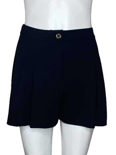 Short Michael Kors Pinza Fluido Negro-Talla 4