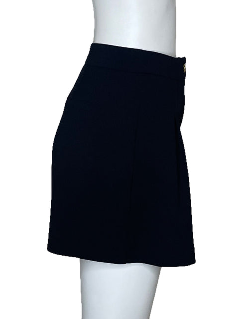 Short Michael Kors Pinza Fluido Negro-Talla 4