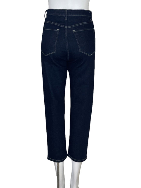 Pantalón Banana Republic Denim Tiro Alto Azul-Talla 25