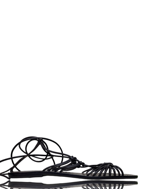 Calzado Loeffler Randall Tiras Marron-Talla 8.5