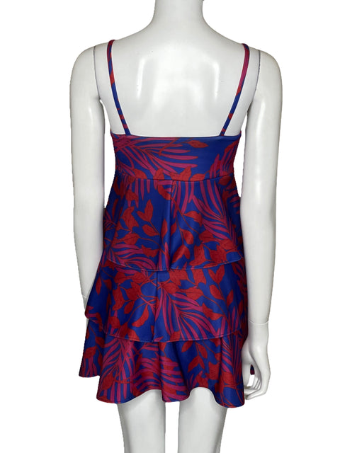 Vestido Michelle Forero Tirantes Mini Azul-Talla S