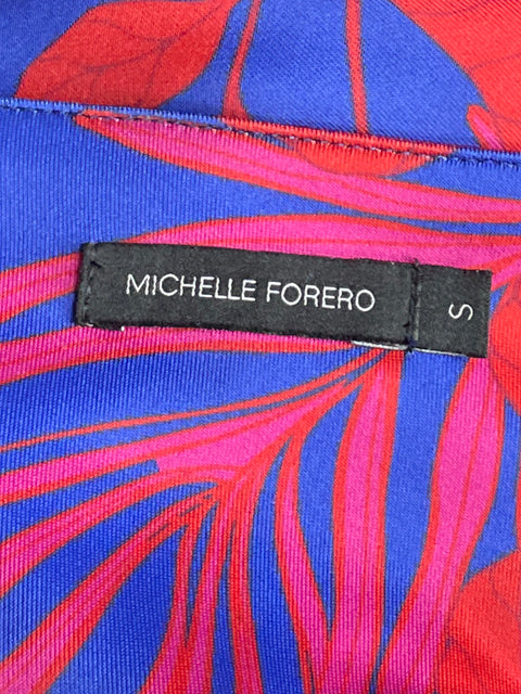 Vestido Michelle Forero Tirantes Mini Azul-Talla S