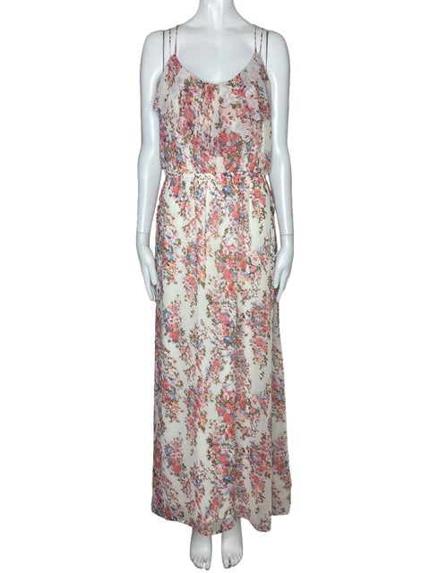 Vestido Dynamite Maxi Vuelo Blanco-Talla S