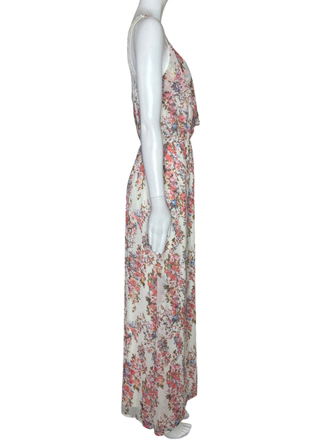 Vestido Dynamite Maxi Vuelo Blanco-Talla S