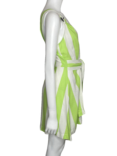 Vestido Moon River Mini Rayas Blanco-Talla XS