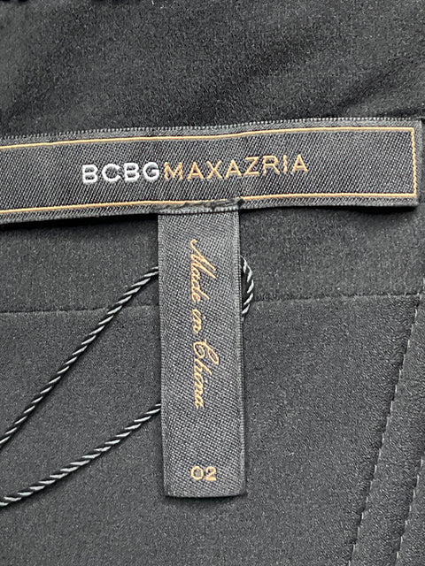 Vestido BCBG One SHoulder Mini Azul-Talla 02