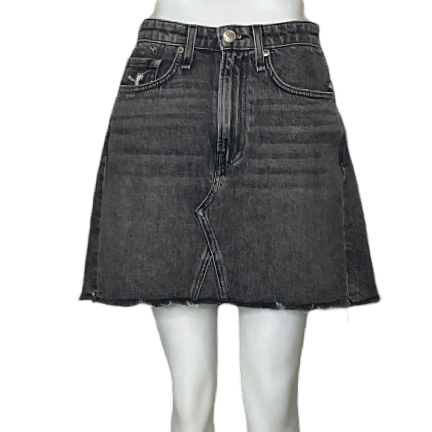Falda Rag & Bone Mini Negro-Talla 28