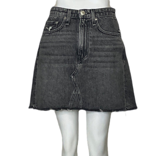Falda Rag & Bone Mini Negro-Talla 28