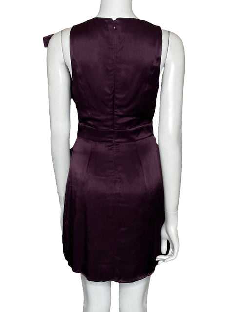 Vestido Ali & Jay Plisado Morado-Talla S