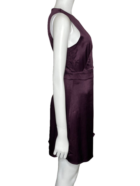 Vestido Ali & Jay Plisado Morado-Talla S