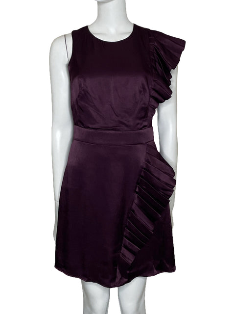 Vestido Ali & Jay Plisado Morado-Talla S