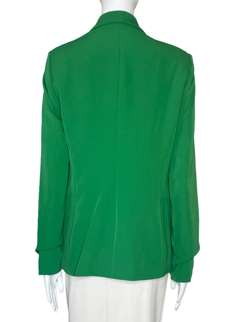 Blazer Studio F Bolsillo Verde-Talla 8