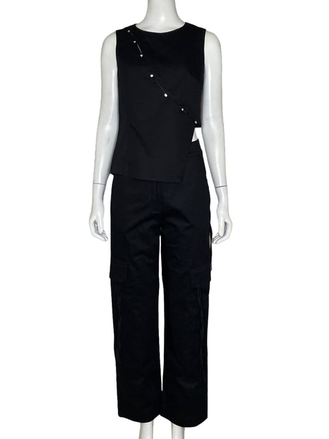 Set Project Adamo Asimetrico Negro-Talla S