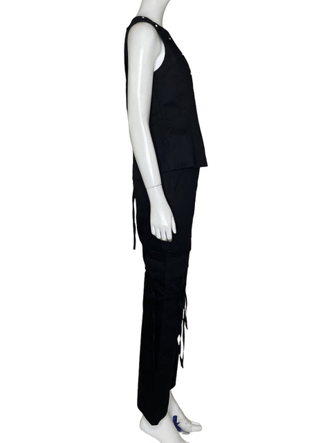 Set Project Adamo Asimetrico Negro-Talla S