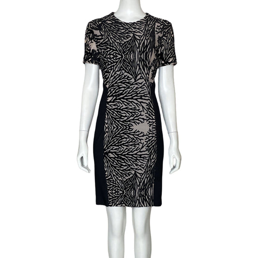 Vestido Yigal Azrouël Estampado terciopelo-Talla 6
