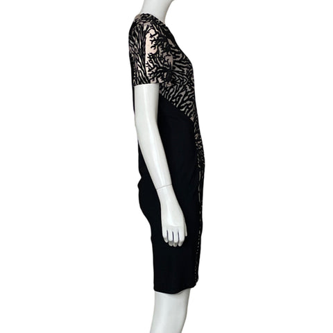 Vestido Yigal Azrouël Estampado terciopelo-Talla 6