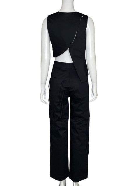 Set Project Adamo Asimetrico Negro-Talla S