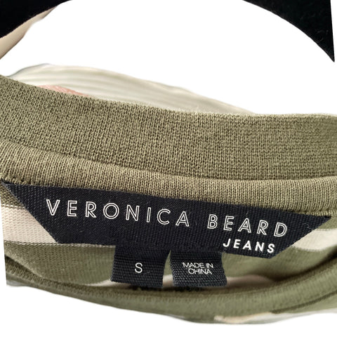 Vestido Veronica Beard jeans Mini Verde-Talla S