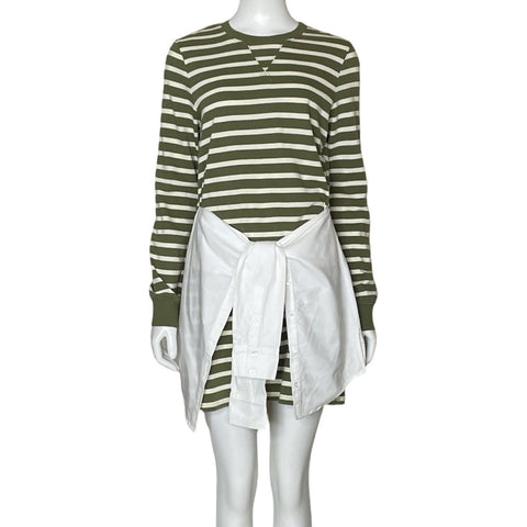 Vestido Veronica Beard jeans Mini Verde-Talla S