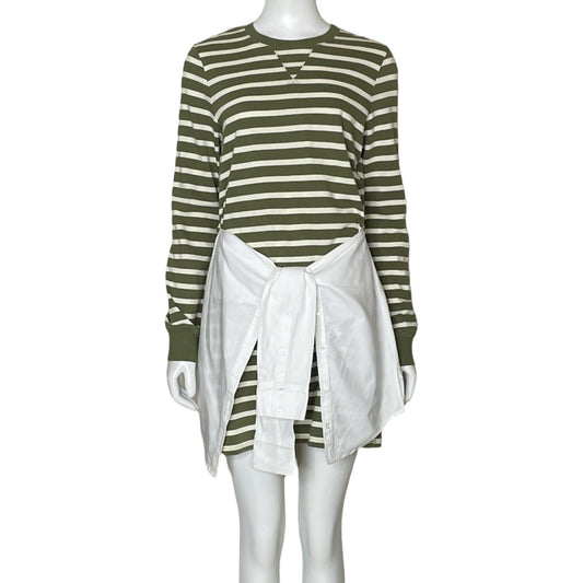 Vestido Veronica Beard jeans Mini Verde-Talla S