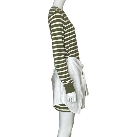 Vestido Veronica Beard jeans Mini Verde-Talla S