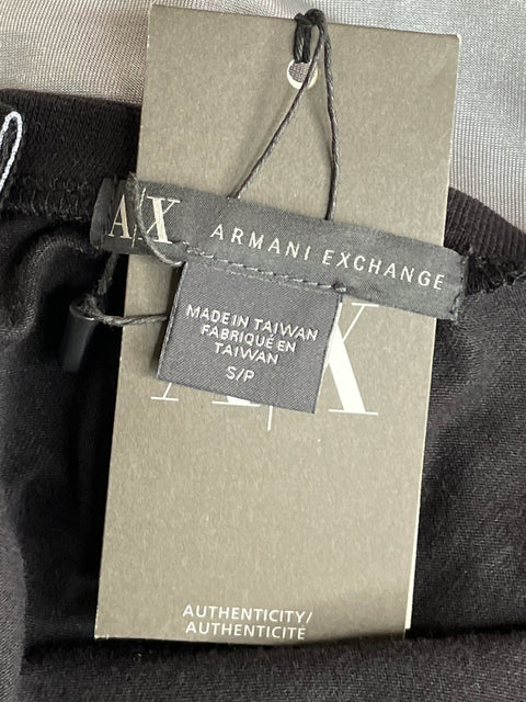 Vestido Armani Exchange Plisado Gris-Talla S