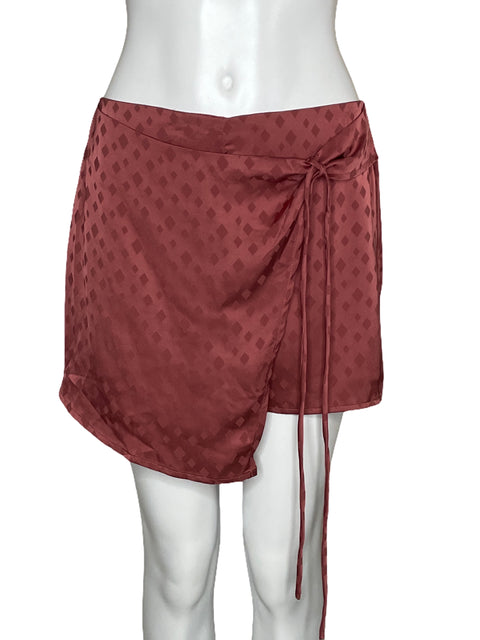 Faldashort Le Lis Collection estampada Rosado-Talla M