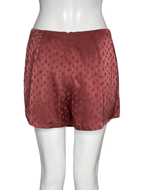 Faldashort Le Lis Collection estampada Rosado-Talla M