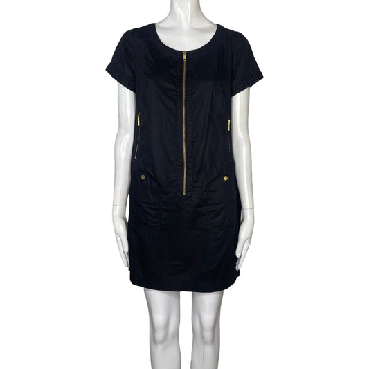 Vestido French Connection Zipper Negro-Talla 6