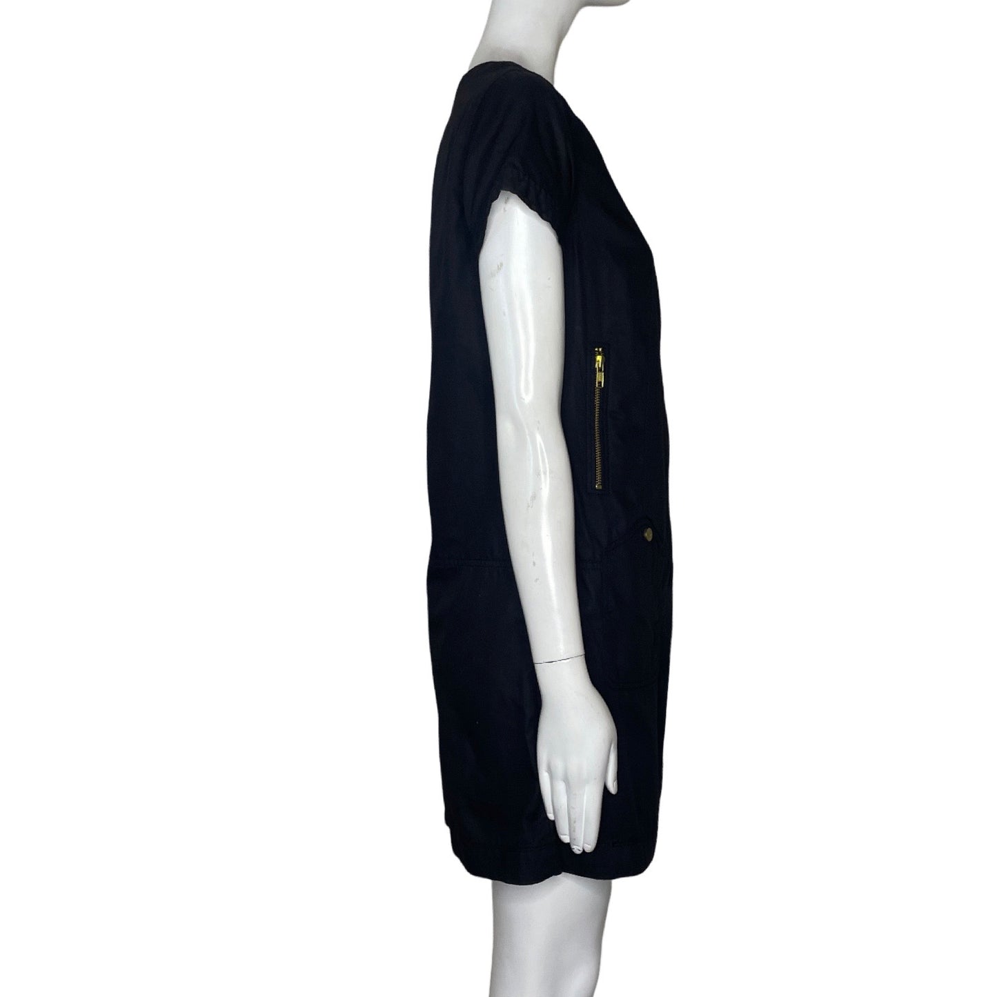 Vestido French Connection Zipper Negro-Talla 6