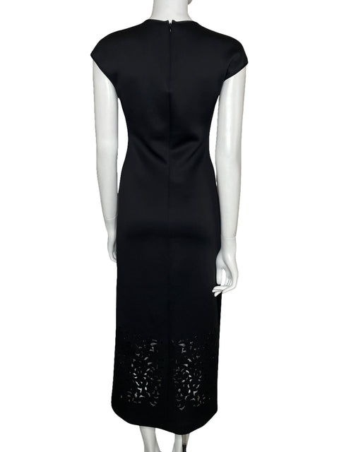 Vestido Clover Canyon Midi Negro-Talla M