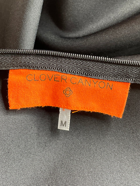 Vestido Clover Canyon Midi Negro-Talla M