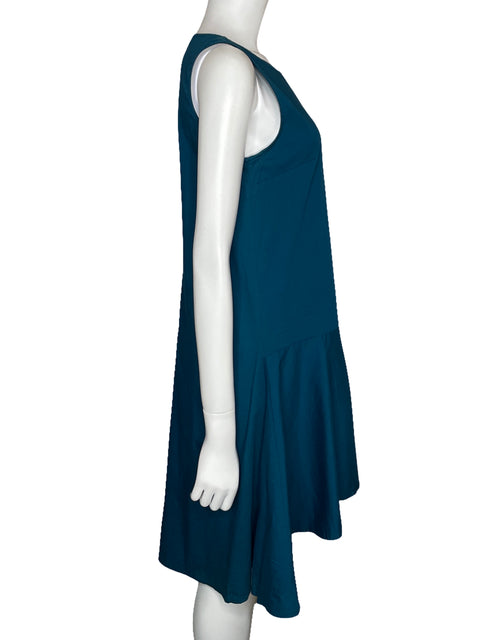 Vestido Love In Fluido Sin Mangas Azul-Talla S