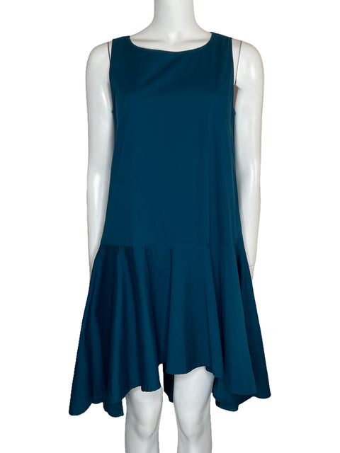 Vestido Love In Fluido Sin Mangas Azul-Talla S