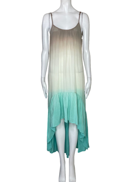 Vestido Gypsy Tiras Beige-Talla S