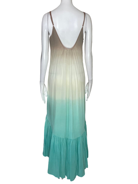 Vestido Gypsy Tiras Beige-Talla S