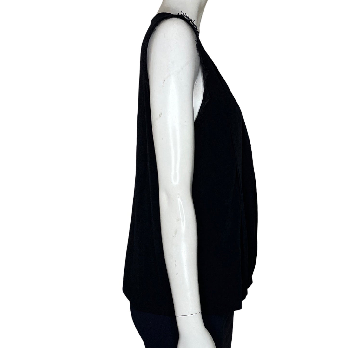 Blusa Banana Republic Sin Manga Negro-Talla M