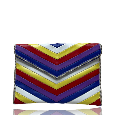 Bolso Rebecca Minkoff Clutch Blanco-Talla U