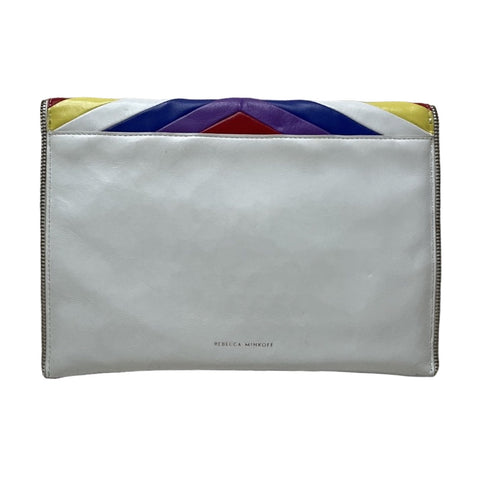 Bolso Rebecca Minkoff Clutch Blanco-Talla U