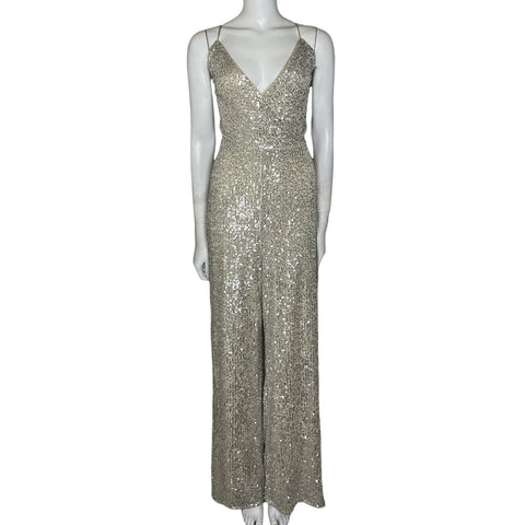 Mono GB Lentejuelas Beige-Talla XL
