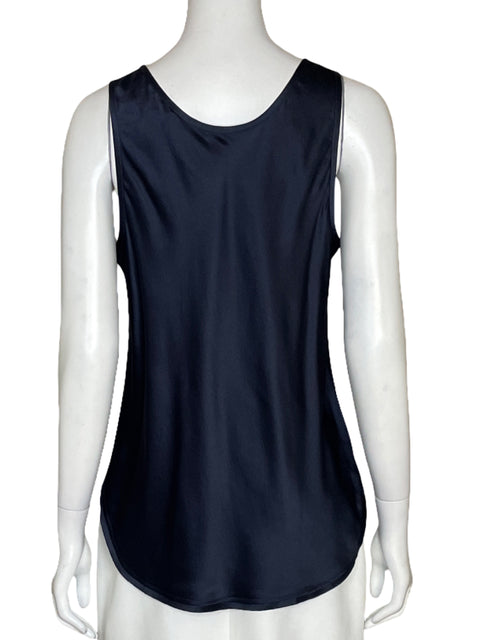 Blusa Vince Sin Mangas Azul - Talla M
