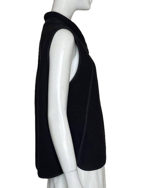 Chaleco GapFit Afelpado Negro - Talla S
